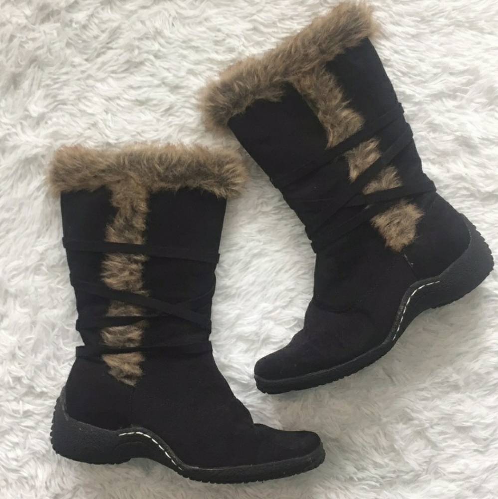 X-Appeal Altitude Zip-Up Faux Fur boots